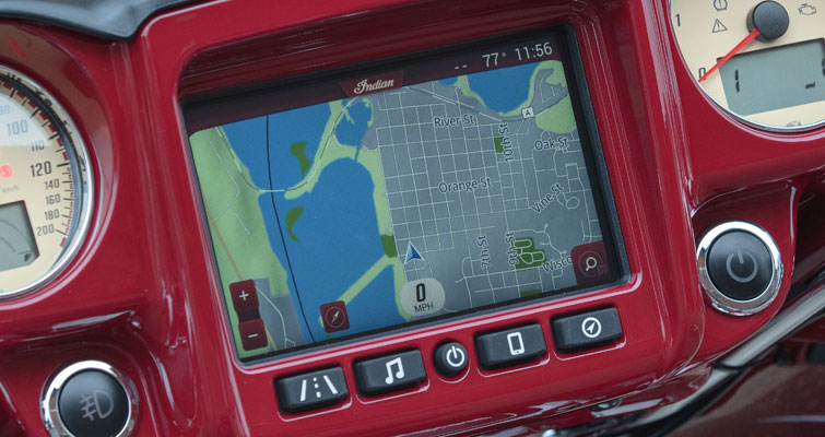 The Indian Motorcycle® Ride Command® System