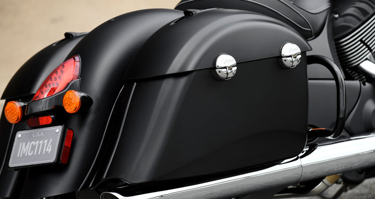 Remote-Locking Hard Saddlebags