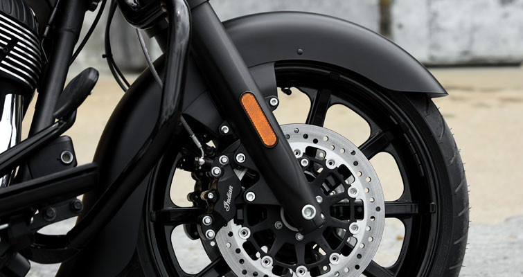 Open Front Fender with 19" Wheel