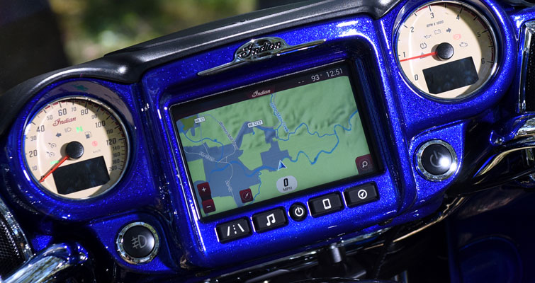 The Indian Motorcycle® Ride Command® System